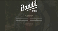 Desktop Screenshot of banditwines.com